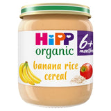 HiPP Organic Banana Rice Cereal Baby Food 125g for 4+ Months