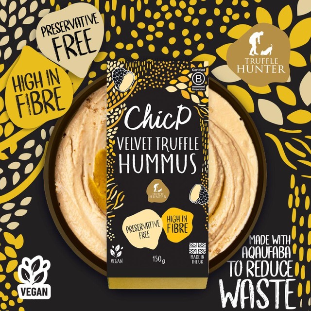 ChicP velvet truffle hummus 150g - British product