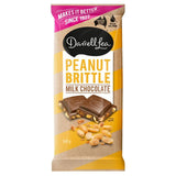 Darrell Lea Milk Chocolate Peanut Brittle Block 160g