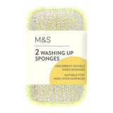 M&S Washing Up Sponges 2 Pack