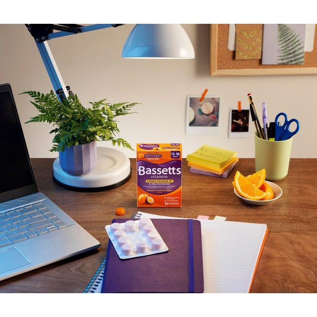 Bassetts orange passion fruit multivitamin pastilles 30 pastilles - British product