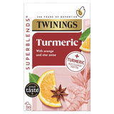 Twinings Superblends Turmeric Orange Star Anise Tea Bags 20 Pack