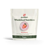 Purition Strawberry Wholefood Nutrition Powder 250g, imported from the UK