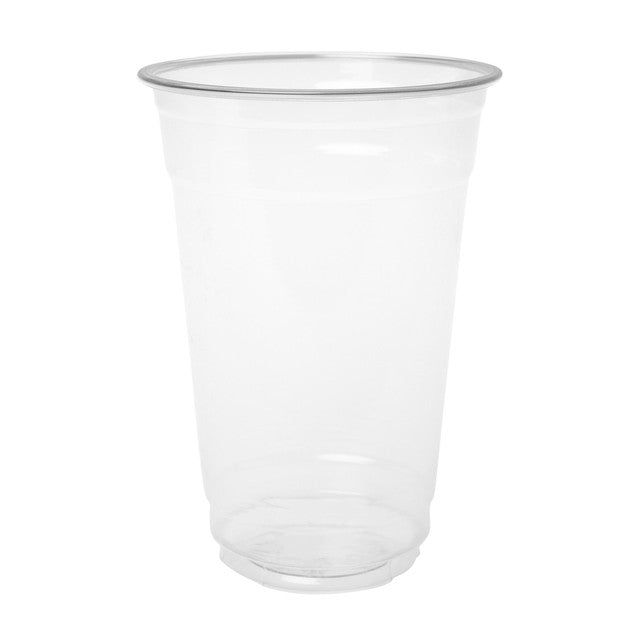 Duni recycled plastic party glasses 530ml, imported from the UK