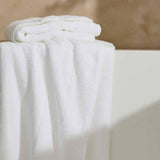 M&S Turkish Cotton Hand Towel White 50x90cm, imported from the UK