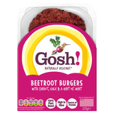 Gosh beetroot and kale burgers with mint 220g, UK version