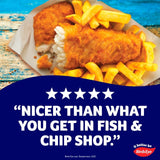 Birds Eye MSC battered haddock fillets 400g - British product