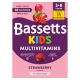 Bassetts Strawberry Multivitamin Gummies for Kids 3-6 Years 30 Gummies