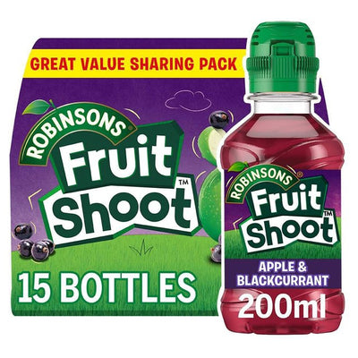 Fruit Shoot Apple & Blackcurrant Soft Drink 15 x 200ml