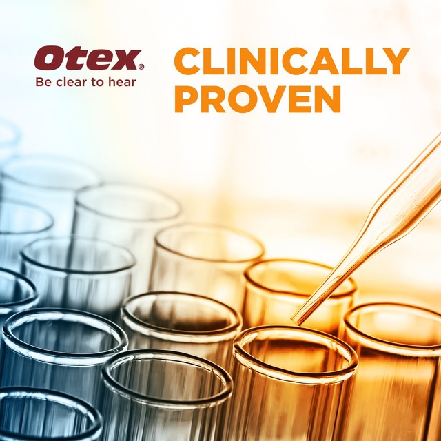 Otex Express eardrops 10ml, imported from the UK