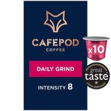 CafePod Daily Grind Fruit & Nut Granola Nespresso Compatible Aluminium Coffee Pods 10 Pack