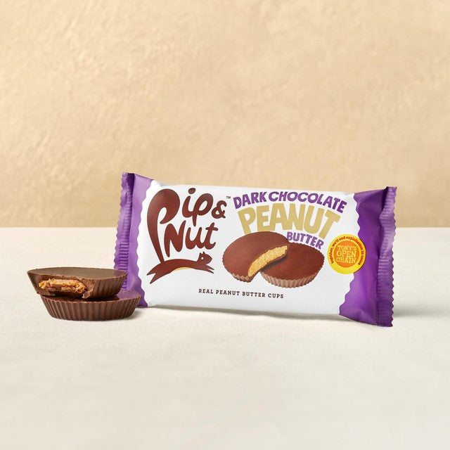 Pip Nut dark chocolate peanut butter cups 31g imported from UK