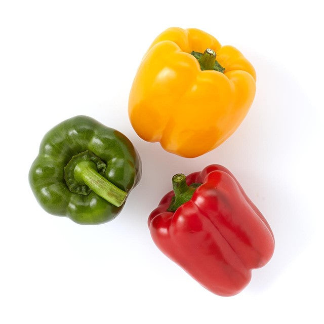 Wholegood organic mixed peppers trio pack (British brand)