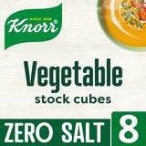 Knorr 8 Vegetable Zero Salt Stock Cubes 72g