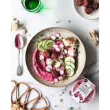 ChicP beetroot and horseradish hummus 150g - British product