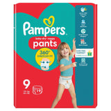 Pampers Baby Dry Nappy Pants Size 9, imported from the UK