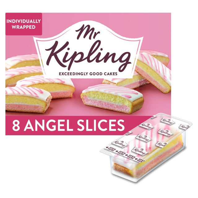 Mr Kipling Angel Slices cake slices 8 per pack - British product