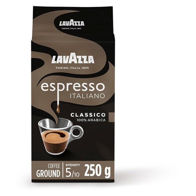Lavazza Espresso Italiano Classico ground coffee 250g UK version