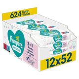 Pampers Sensitive Baby Wipes, imported from the UK