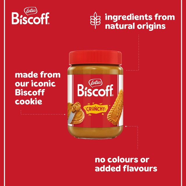 Lotus Biscoff crunchy spread 700g, UK version