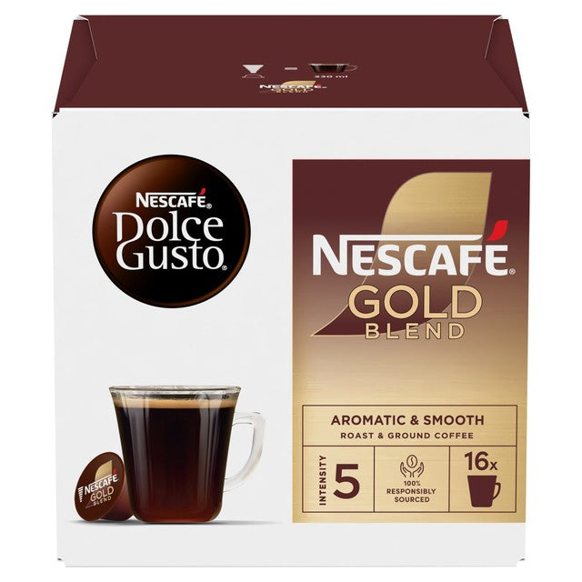 Nescafe Dolce Gusto Grande Gold Blend 16 coffee pods - British product