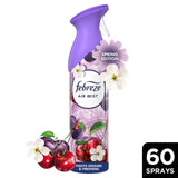 Febreze Plum & Cherry Refresh Air Freshener Aerosol Spray 185ml