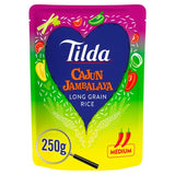 Tilda Cajun Jambalaya Flavoured Microwave Rice 250g