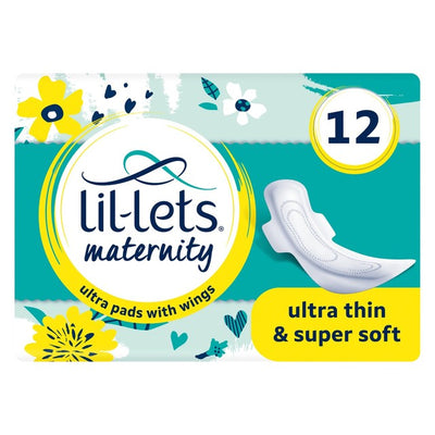 Lil-lets Maternity Ultra Pads 12 Pack