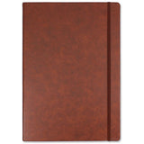 Sinclairs Silvine A5 Executive Soft Feel Notebook in Tan, 160 Pages