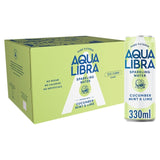 Aqua Libra Cucumber Mint Lime Sparkling Water 330ml - British product