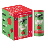 Perfect Ted apple raspberry energy drink 4 x 250ml cans, imported from the UK