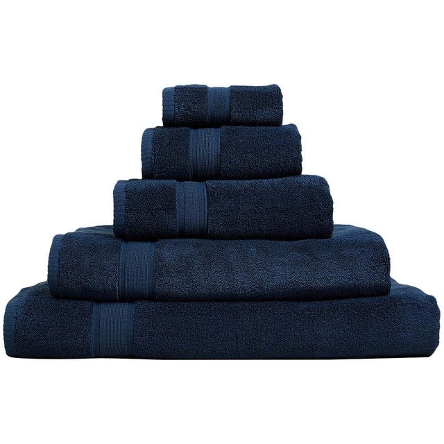 M&S face towels Dark Navy 2pk, imported from the UK
