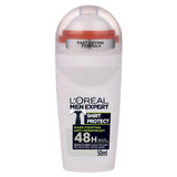 LOreal Men Expert Shirt Protect 48H Antiperspirant Roll On Deodorant 50ml