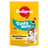 Pedigree Tasty Minis Cheese & Beef Nibbles Soft Dog Treats 140g