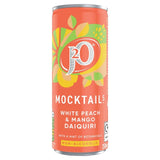 J2O White Peach & Mango Daiquiri Mocktail Canned Soft Drink 250ml