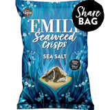 Emily Seaweed Crisps Sea Salt Savoury Snack 50g