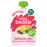 Little Freddie organic salmon pie baby food pouch 120g, UK version