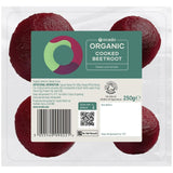 Ocado Organic Cooked Beetroot 250g, imported from the UK