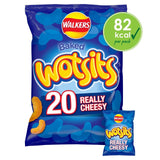 Walkers Wotsits Really Cheesy Multipack Snacks Crisps 20x16.5g
