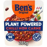 Ben's Original Plant Powered Vegan Chili Non Carne Ready Meal 285g