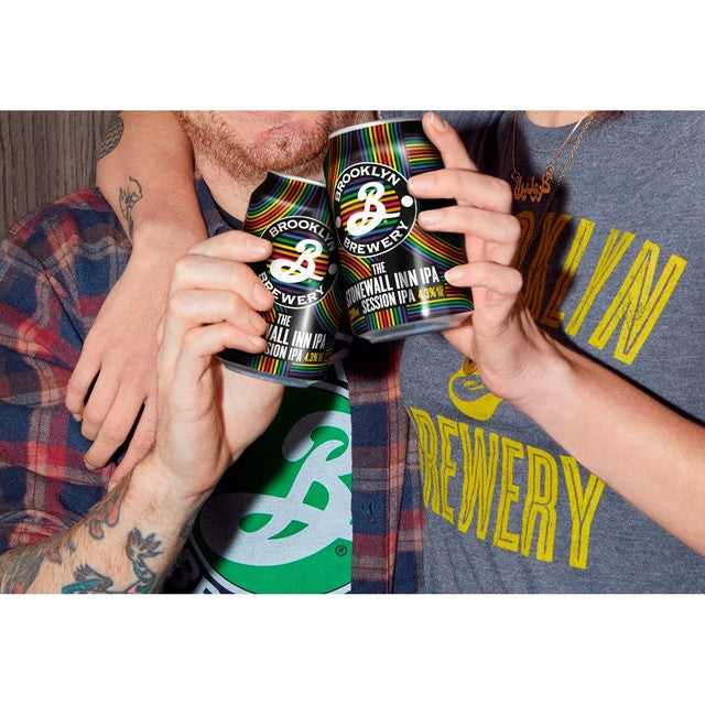 Brooklyn Stonewall Inn IPA beer 4x440ml cans - British product