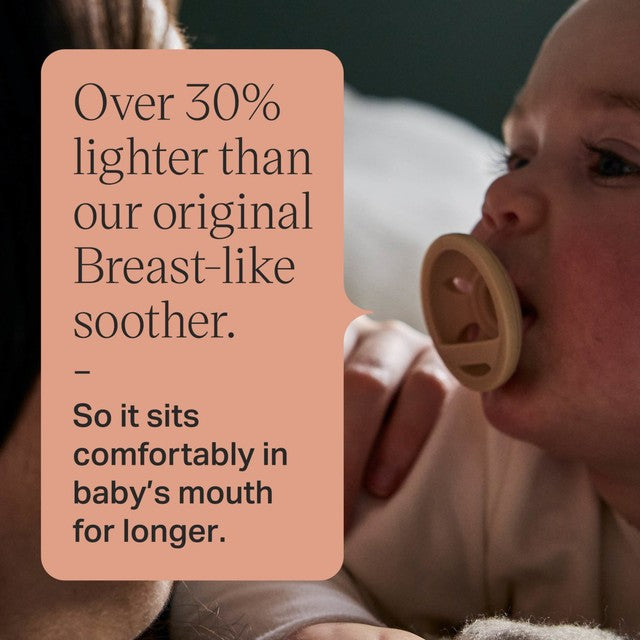 Tommee Tippee Breastlike Soothers 6-18 months pack of 2 (British brand)