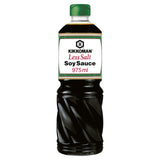 Kikkoman less salt soy sauce 975ml, imported from the UK