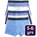 M&S blue nautical trunks for ages 5-6 years, imported from the UK