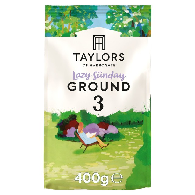 Taylors Lazy Sunday ground coffee 400g (British brand)