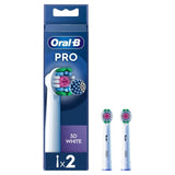 Oral-B 3D White Replacement Electric Toothbrush Heads 2 Pack