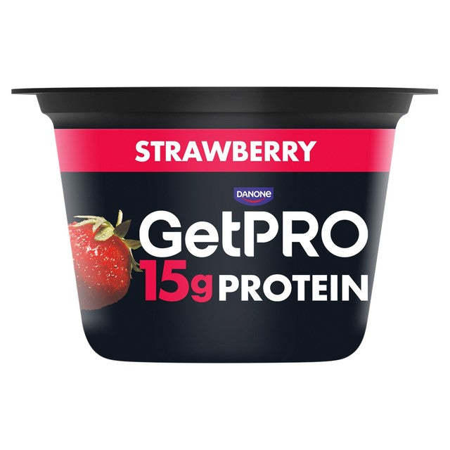 GetPro Strawberry High Protein Yogurt 160g - British product