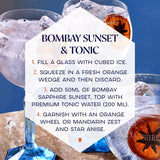 Bombay Sapphire Sunset Special Edition Gin 70cl - British product