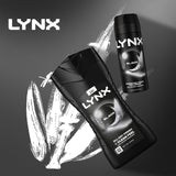 Lynx Black shower gel 225ml, UK version