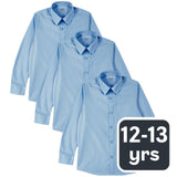 M&S boys school shirts blue 12-13 size, imported from the UK